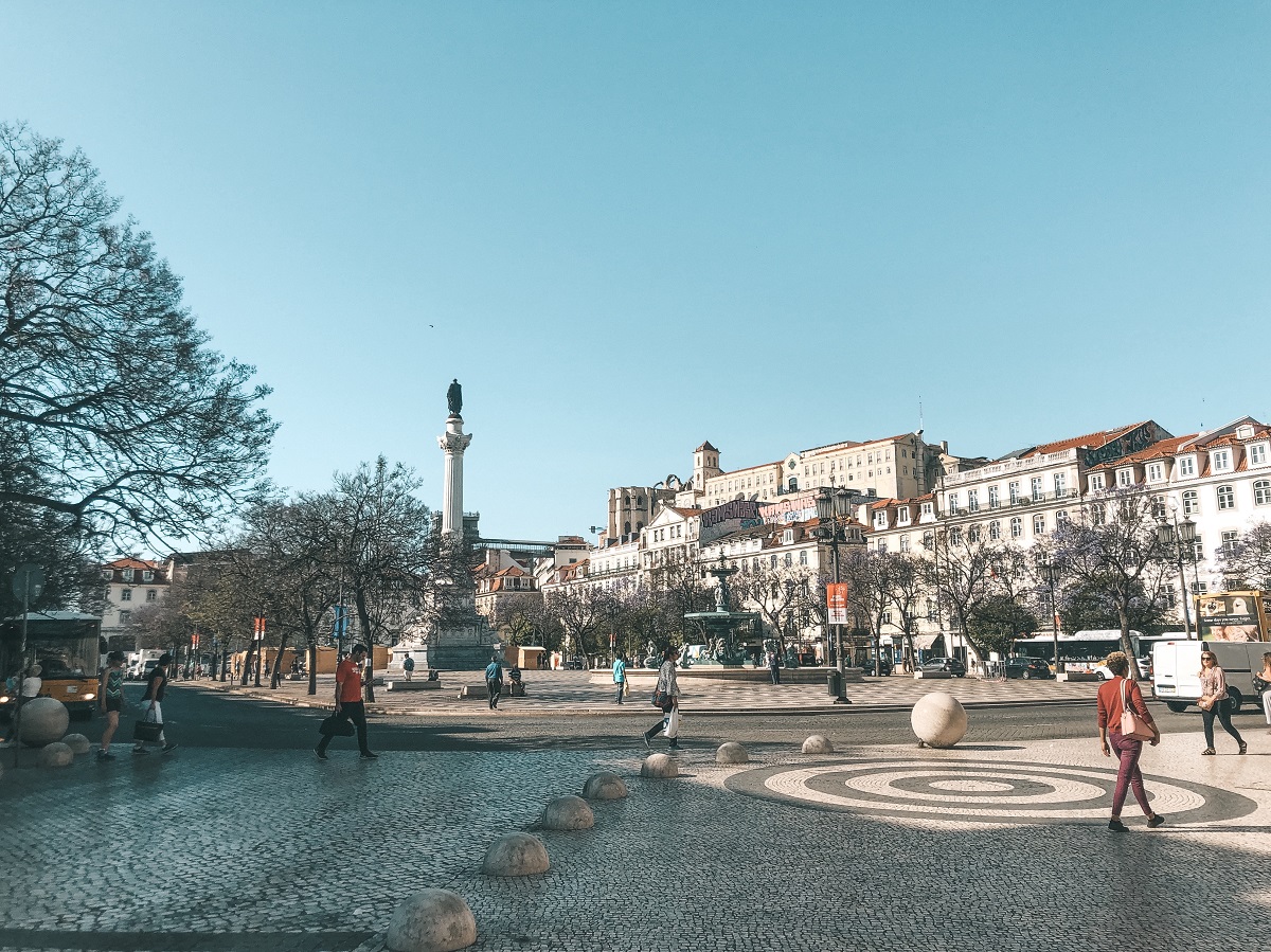 Praça do Rossio, em Lisboa (Foto: Trip To Follow)