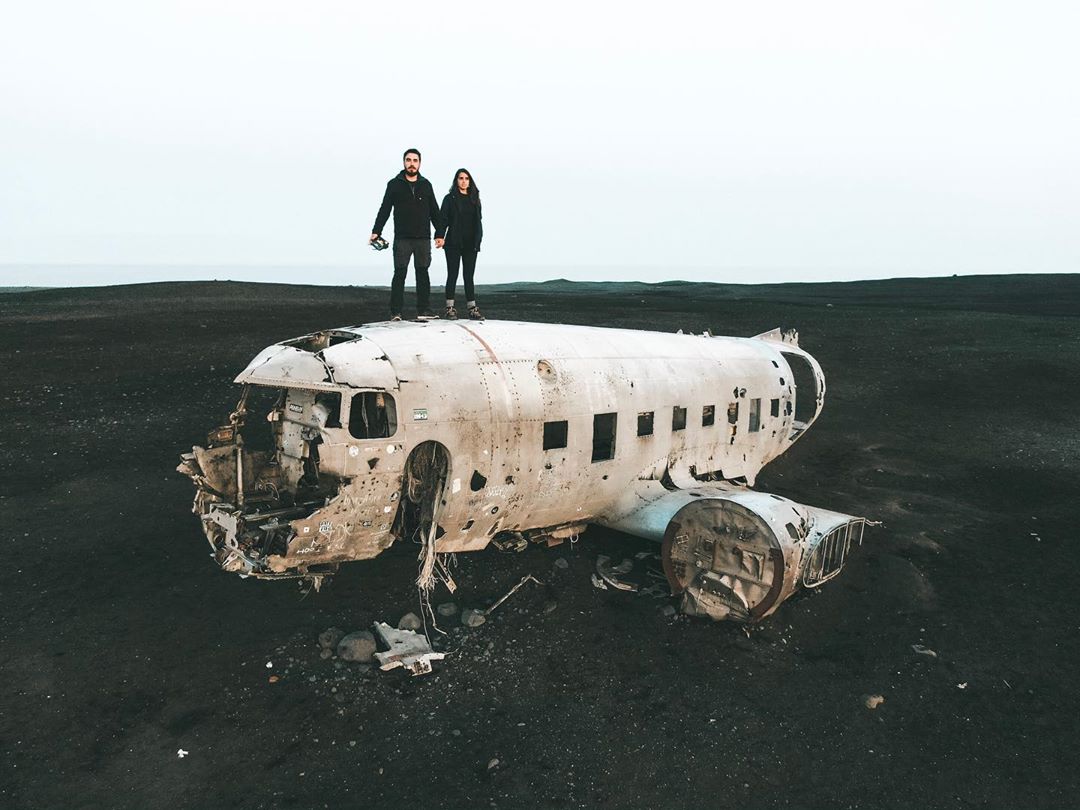 Dakota Wreck, na Islândia (Foto: Trip To Follow)