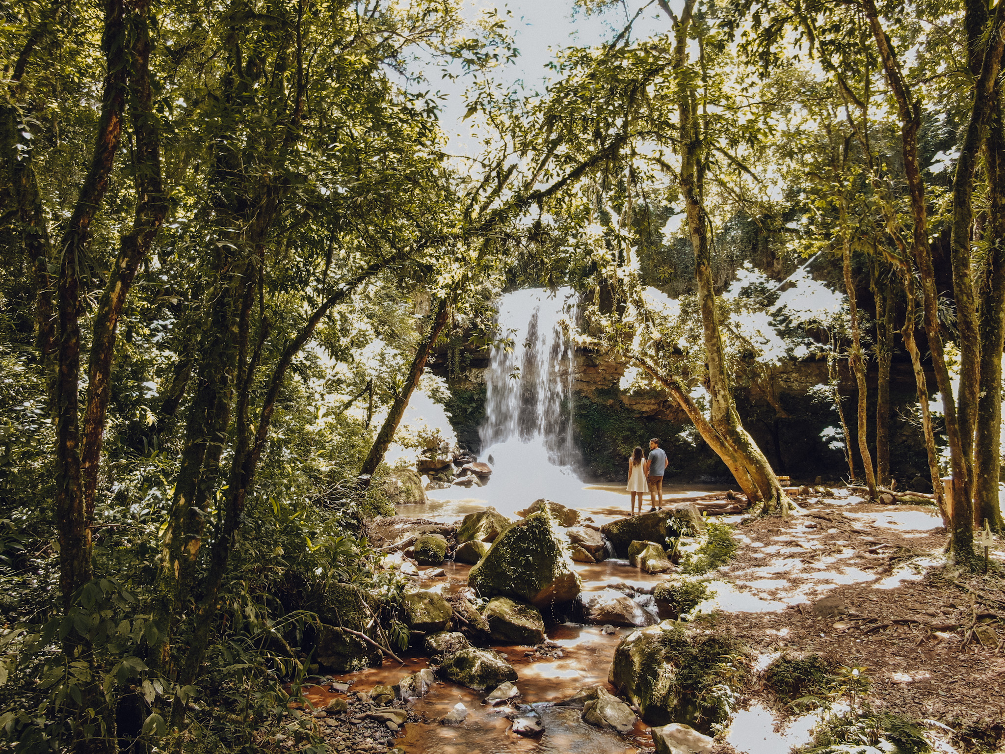 Cachoeira dos Bugres, em Santa Maria do Herval (Foto: Trip To Follow)