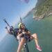 Voo de parapente no Rio de Janeiro (Foto: Tati Sisti)